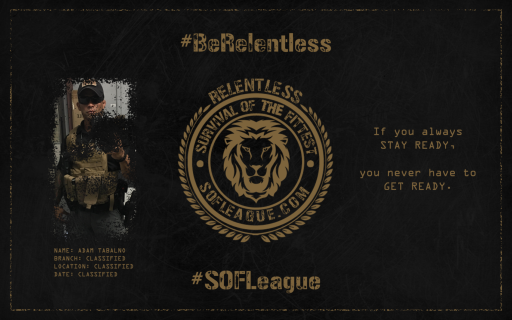 SOF League - Survival Of the Fittest
#BeRelentless
#SOFLeague