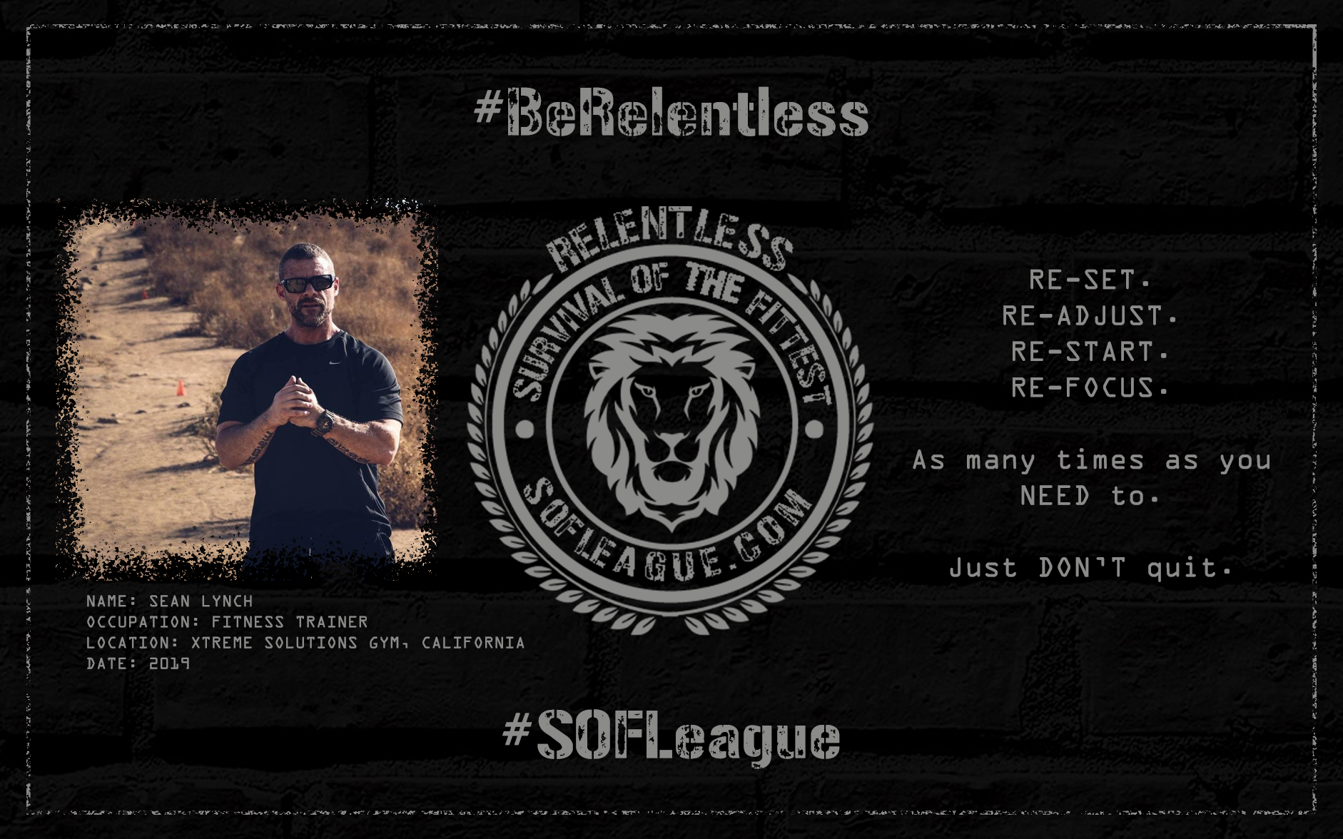 SOF League - Survival Of the Fittest